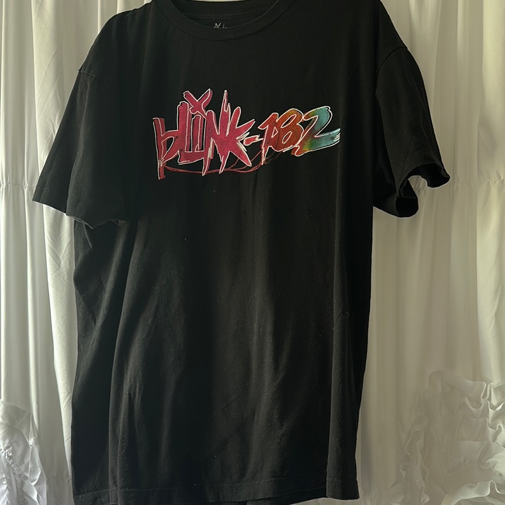Black Blink-182 Graphic T-Shirt